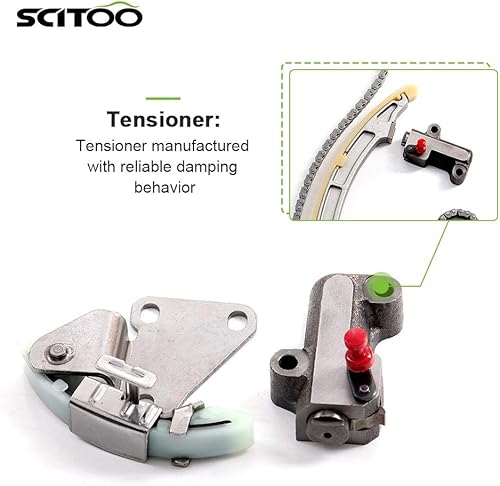Miniatura 3 de SCITOO Kit de cadena de distribución para Acura RSX Type-S 2.0L l4 DOHC Eng K20A2 K20Z1 2002-2006