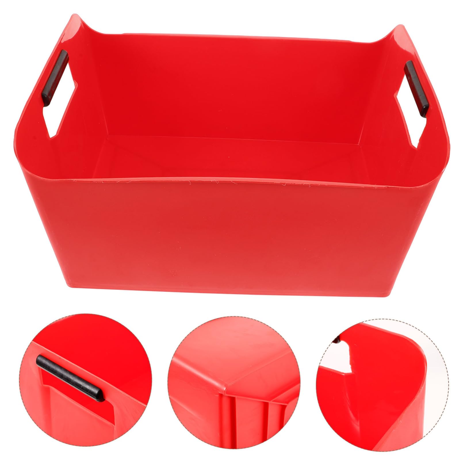 HOLIDYOYO Acrylic Ice Cube Container Wine Bucket Ice Beer Bucket Portable for Parties Hotel Use