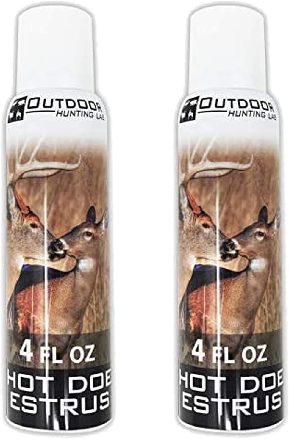 Outdoor Hunting Lab Doe Estrus Rut Scent Buck Attractant for Whitetail Deer - Doe Pee for Deer Hunting - Buck Urine Deer Scent for Mock Scrapes, Scent Drags, and Drippers