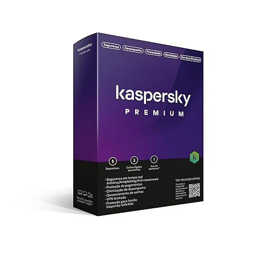 Kaspersky Antivírus Premium 5 Dispositivos 1 Ano