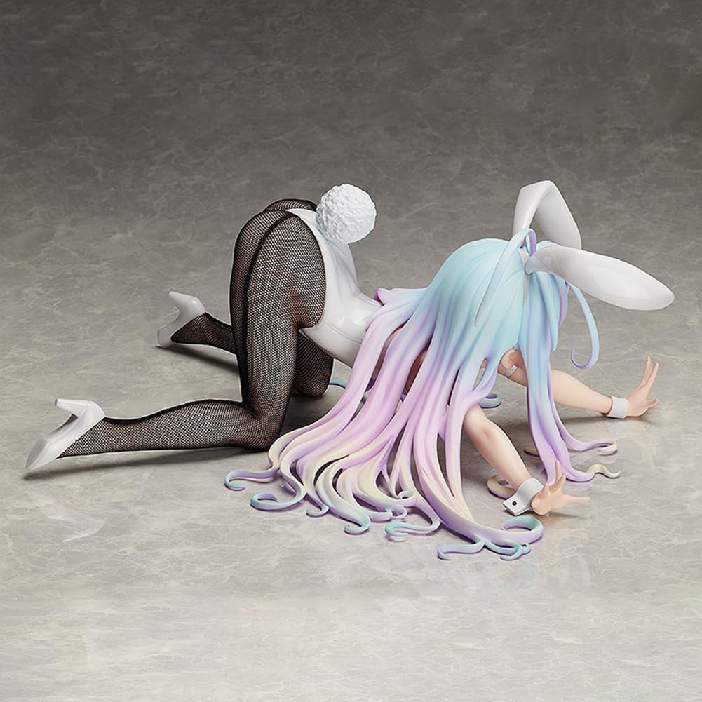No Game No Life Figures, personnage d'anime Shiro Figure Statues en PVC Modèle Anime Action Figurine Cadeaux pour les fans 24 cm