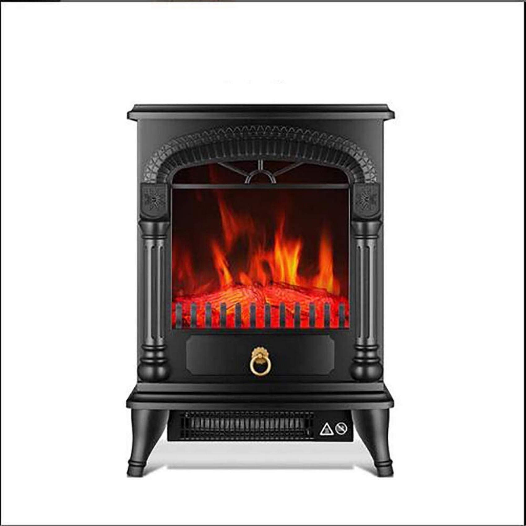 Buy Fireplace with 3D flame and wood burning effect 1000W 2000W