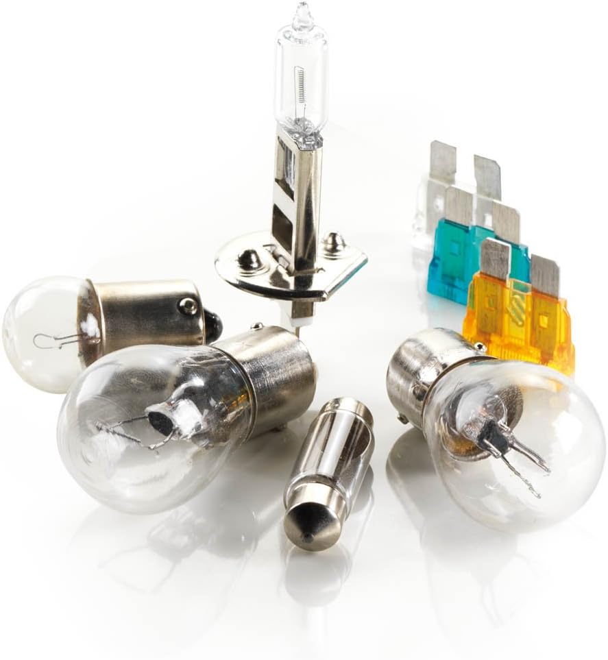 SOS 35085 Car Lighting Kit H1, approved and Lamps Fuses