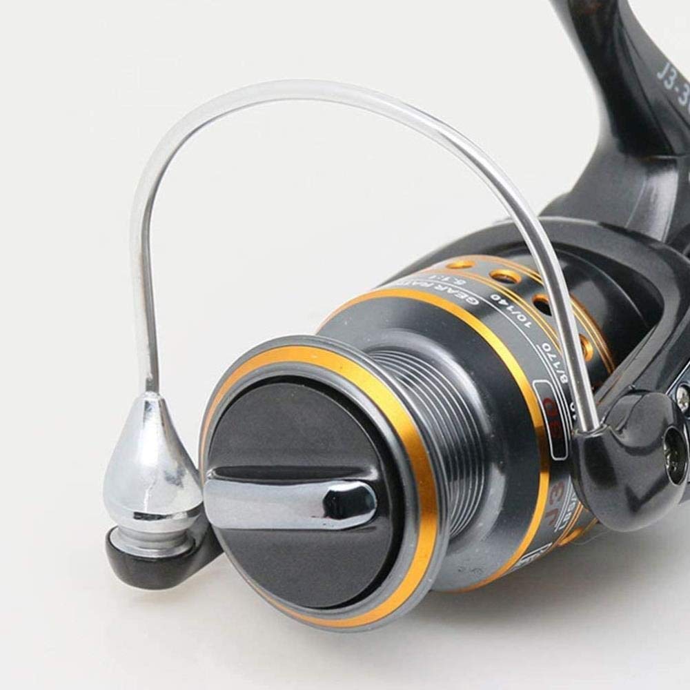 EPANO Carretes de pesca cargados con rodamiento de bolas freno trasero semi-metal carrete de pesca carrete de pesca carrete de spinning rueda marina rueda sin brecha roca carrete de carpa carrete de c