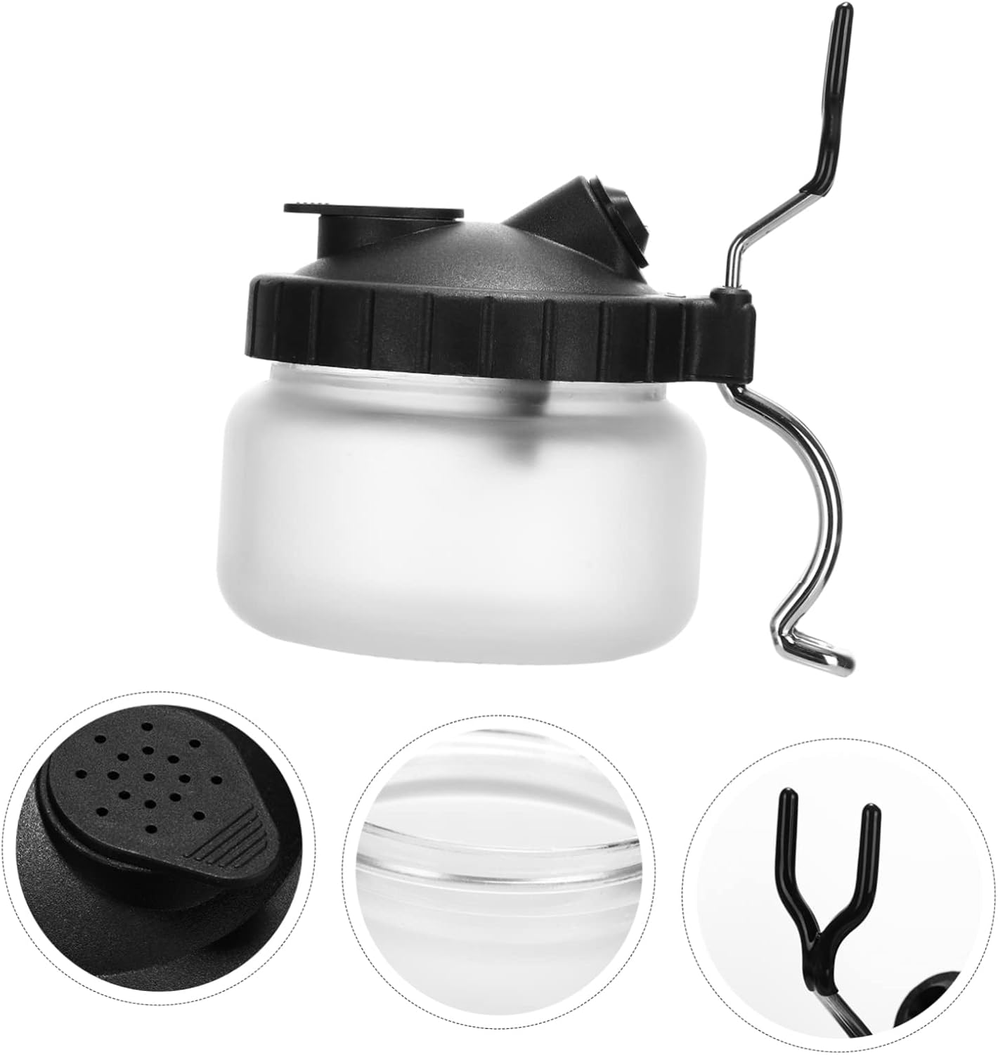 1Pc Multi-Functional Spray Pen Cleaner with Practical Cleaning Kettle and Airbrush Holder for Efficient Paint Nozzle Maintenance in Automotive Spray Gun Equipment