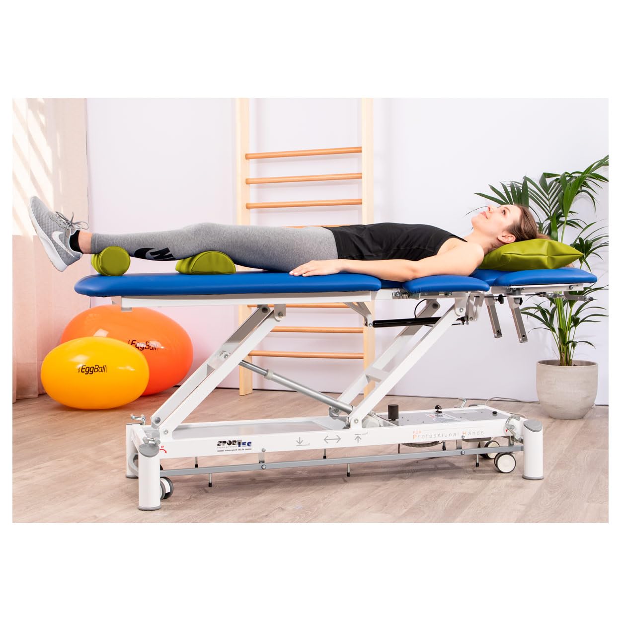 Sport-Tec Lagerungs-Set, 3-TLG., 50 cm Rolle, Halbrolle und Kopfkissen