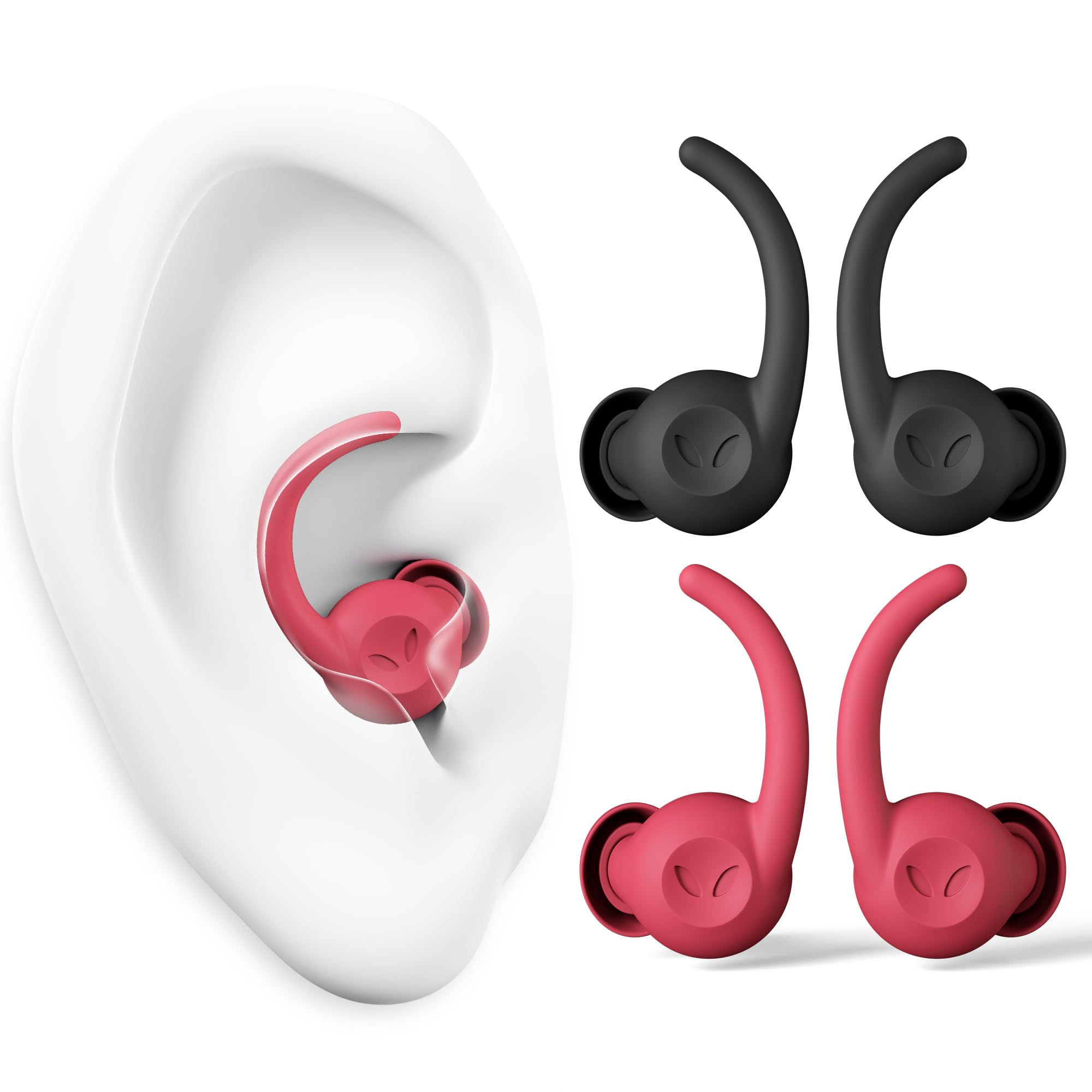 Ear Plugs for Sleeping, 3 Pairs of Earplugs