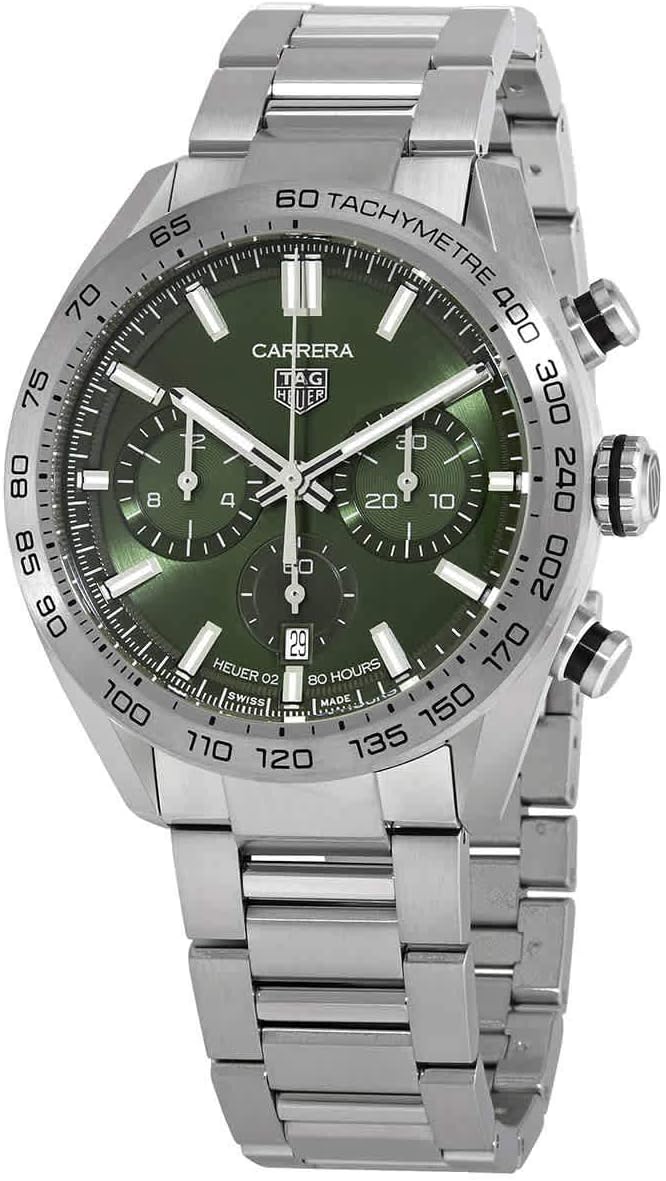 TAG Heuer Carrera Chronograph Automatic Green Dial Men’s