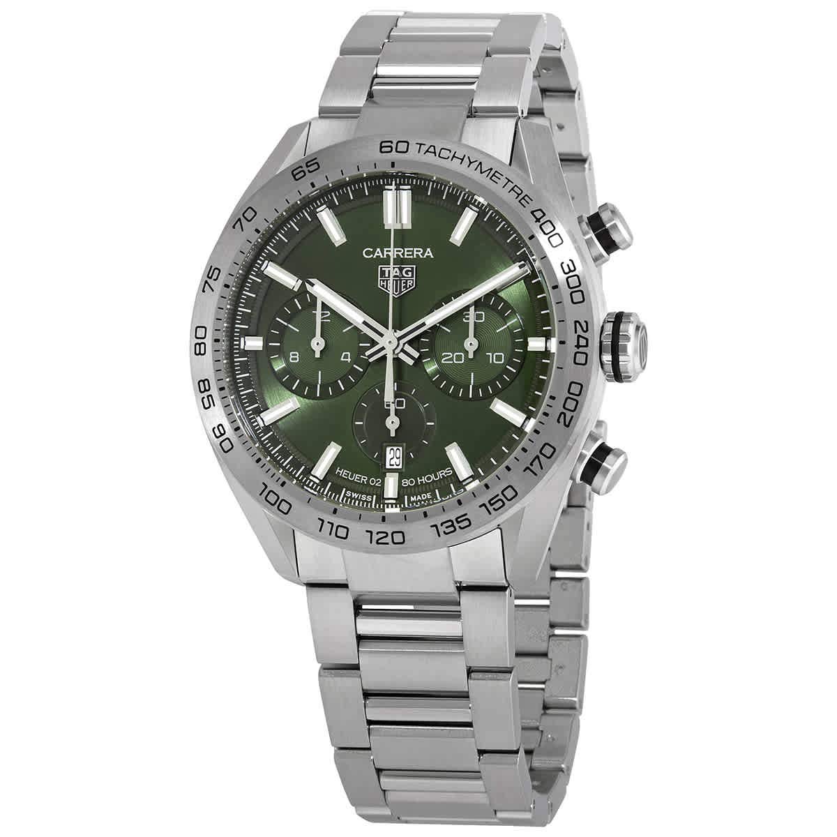 TAG HeuerCarrera Chronograph Automatic Green Dial Men's Watch