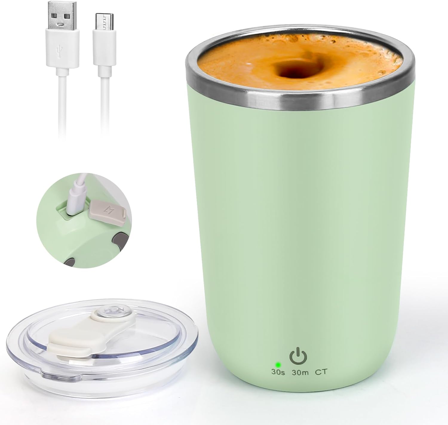 Amazon.com: VAlinks Coffee Mug Warmer, Self Heating Coffee Mug & Self ...