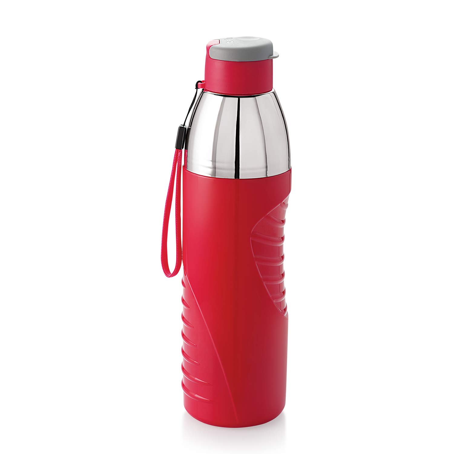 Cello Puro Gliss Insulated Water Bottle, 900 ML, Red (Plastic) (B07S6PD26H) Amazon Price History, Amazon Price Tracker