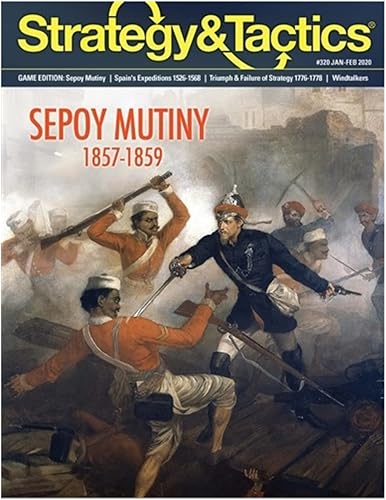 DG: Revista de estrategia y tácticas # 320, con Sepoy Motín, 1857-8, Juego de mesa