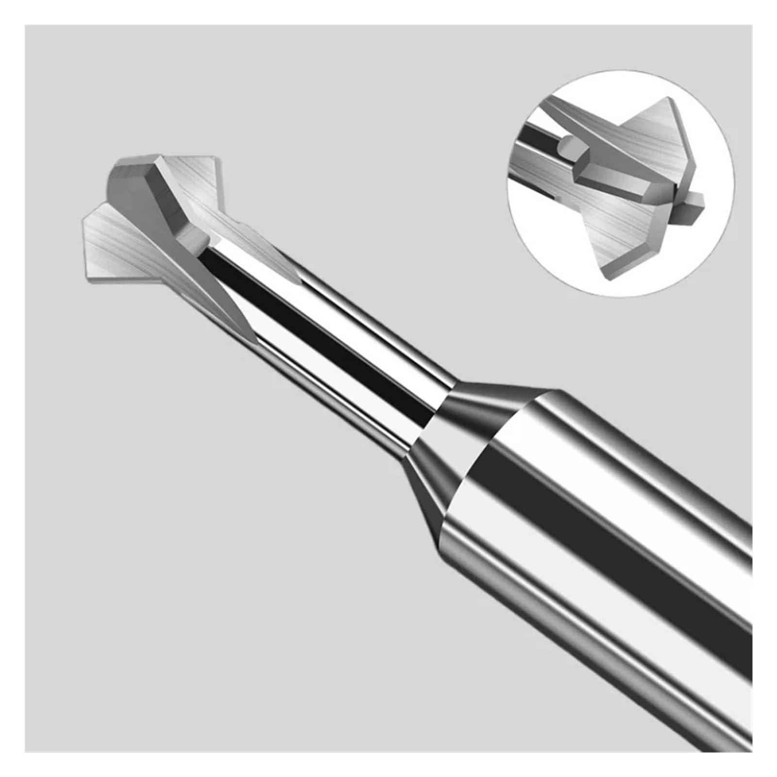 Fresa para ranuras en T Cuchillo de biselado con orificio interior superior e inferior de 90 grados, cortador de fresado de carburo de tungsteno de acero(Processed Aluminum,8XD4.8XD8X64X4T)
