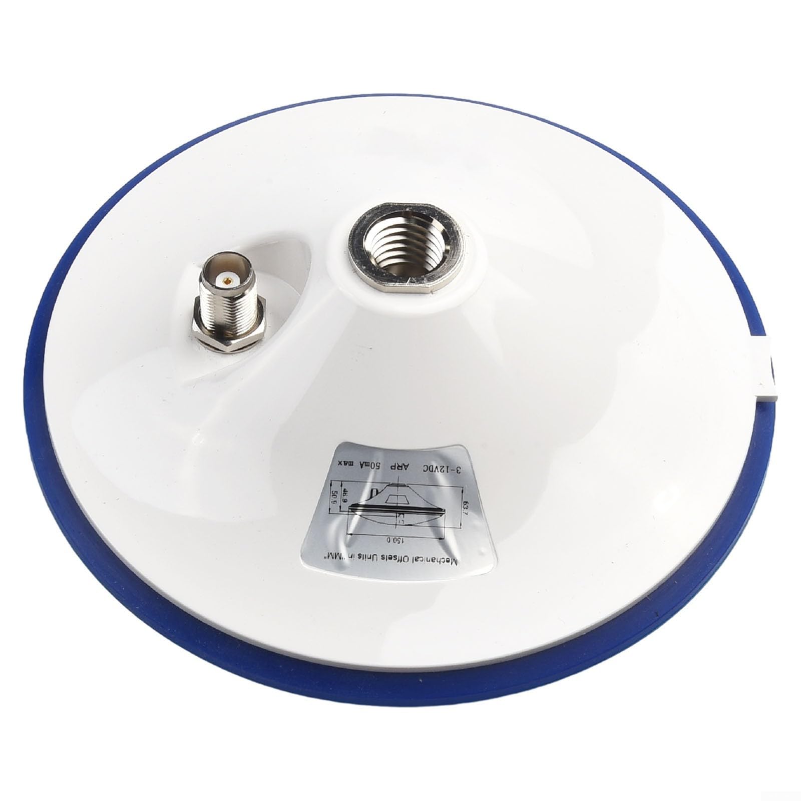 Antenne GPS GNSS multibande GO100 pour arpentage - Gain élevé actif avec connecteur TNC pour cartographie agricole