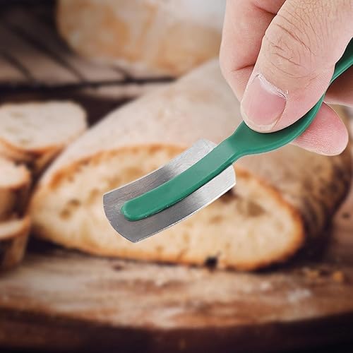 Miniatura 7 de Pan Lame, herramienta de corte de masa de acero inoxidable, cuchillo de puntuación para panaderos, para el hogar, panadería, restaurante, café uso