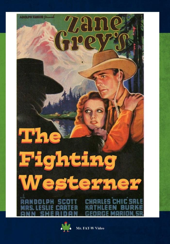 Fighting Westerner DVD de acción y oeste americano para coleccionar