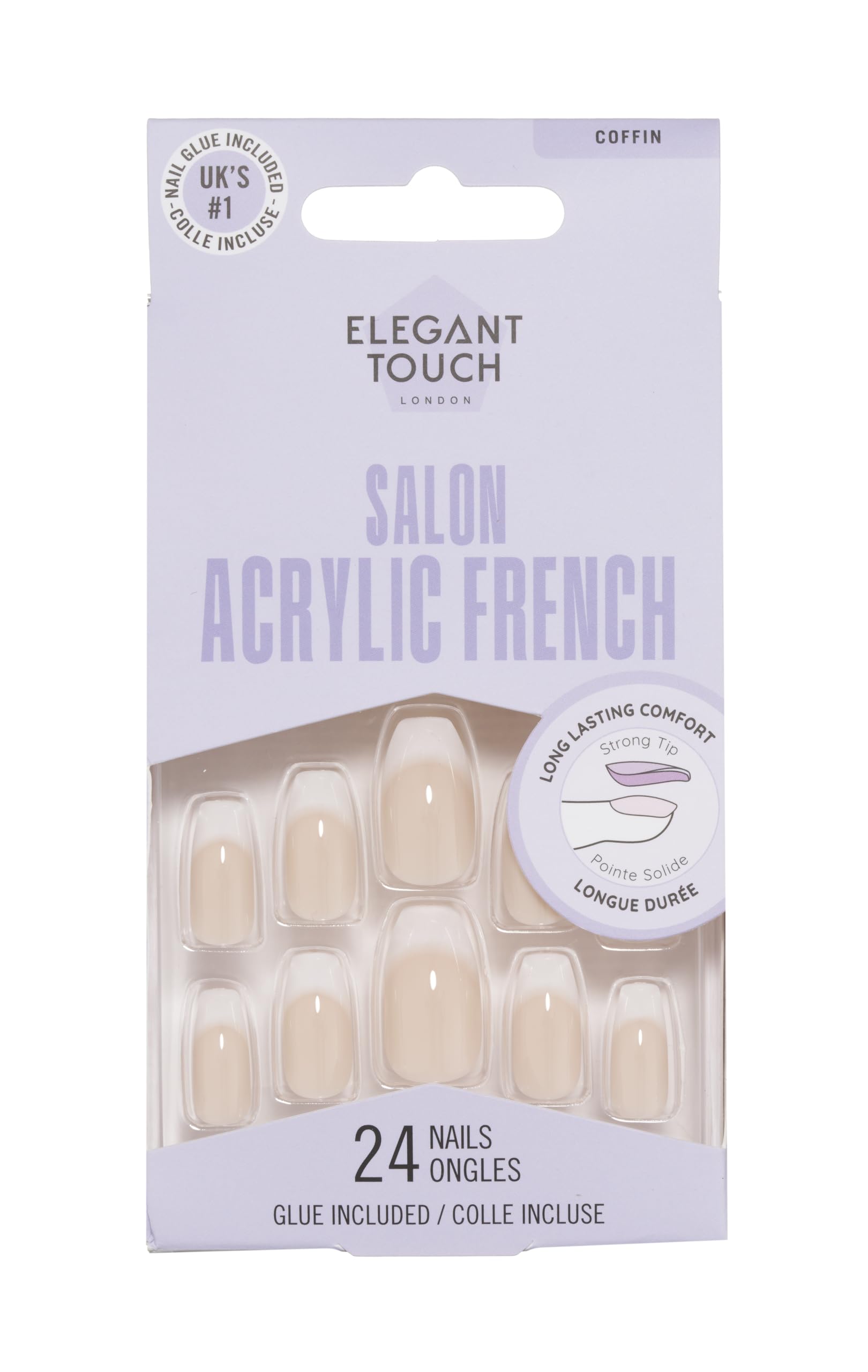 Elegant Touch Salon Acrylic French No. 4