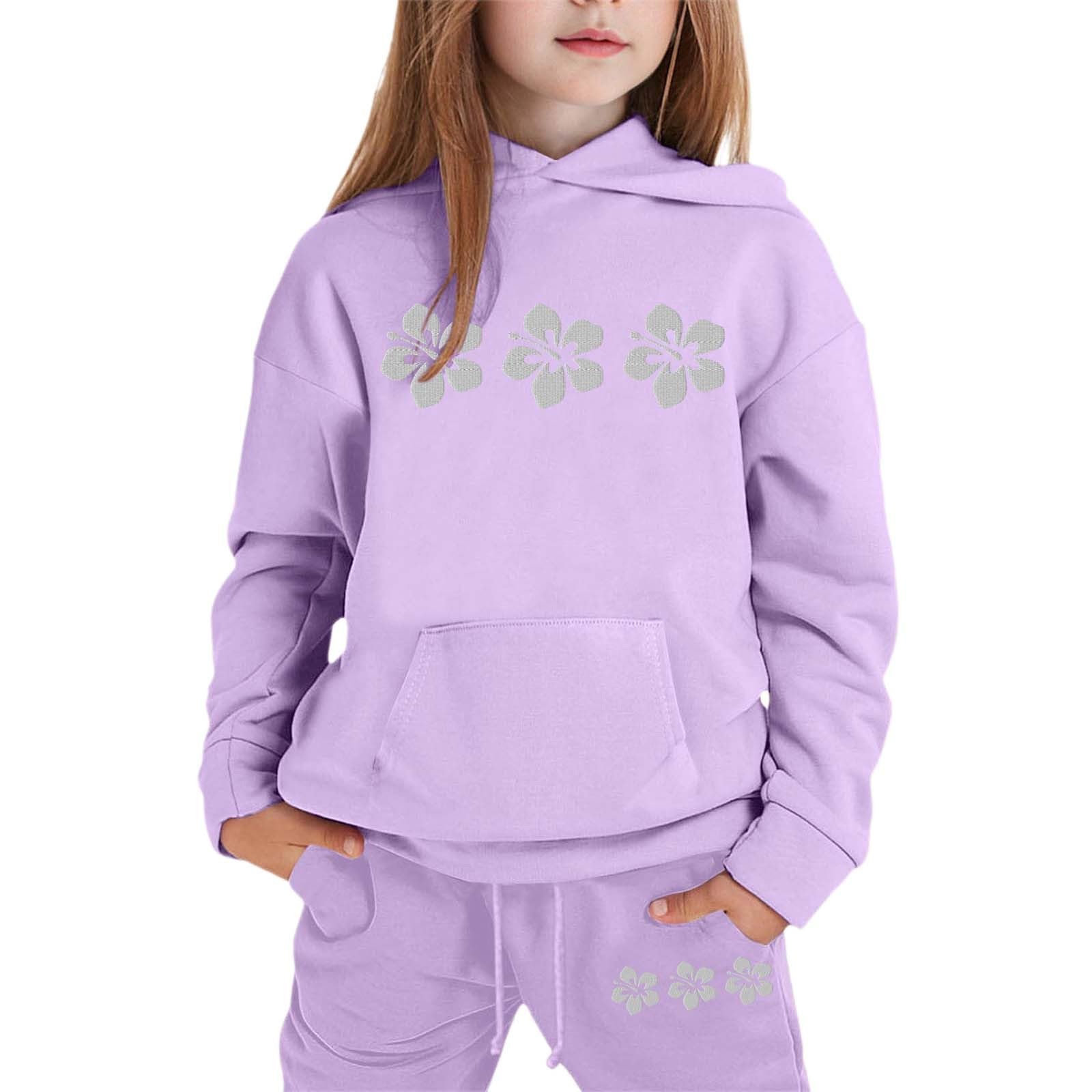 Chándal estampado para niñas solución cómoda y duradera para ropa de diario #60 7