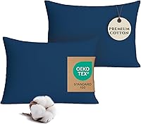 Vista 13 de Pobibaby - Paquete de 2 fundas de almohada de alta calidad para niños pequeños de 13 x 18 pulgadas - Tejido de jersey ultrasuave - Almohada