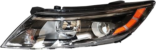 Miniatura 3 de MaldHau Faros delanteros compatibles con 2014 2015KIA Optima EX LX SX halógeno proyector conjunto de faros delanteros izquierdo del conductor y lado