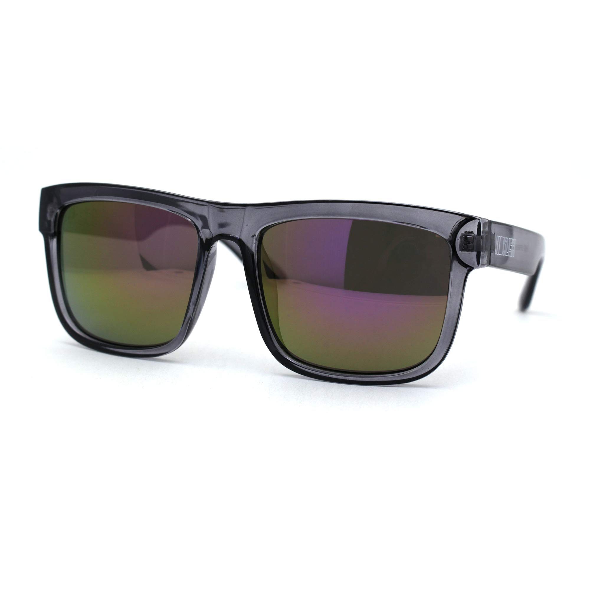 Kush Mens Neon Pop Horn Rim Sport Horned Sunglasses