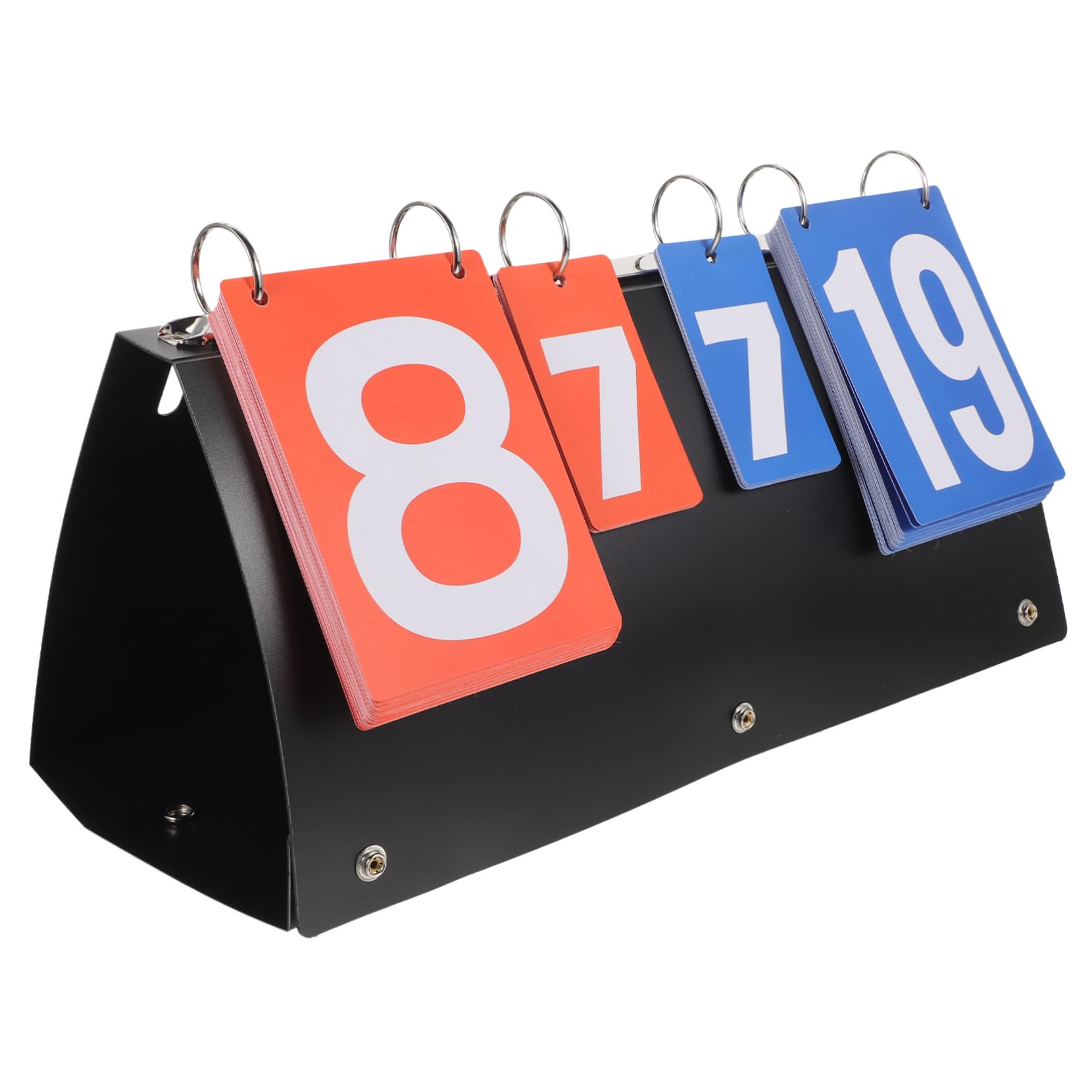 KESYOO Sports Scoreboard Digital Flip Scoreboard Easy-to-use for Basketball Football Tennis Badminton