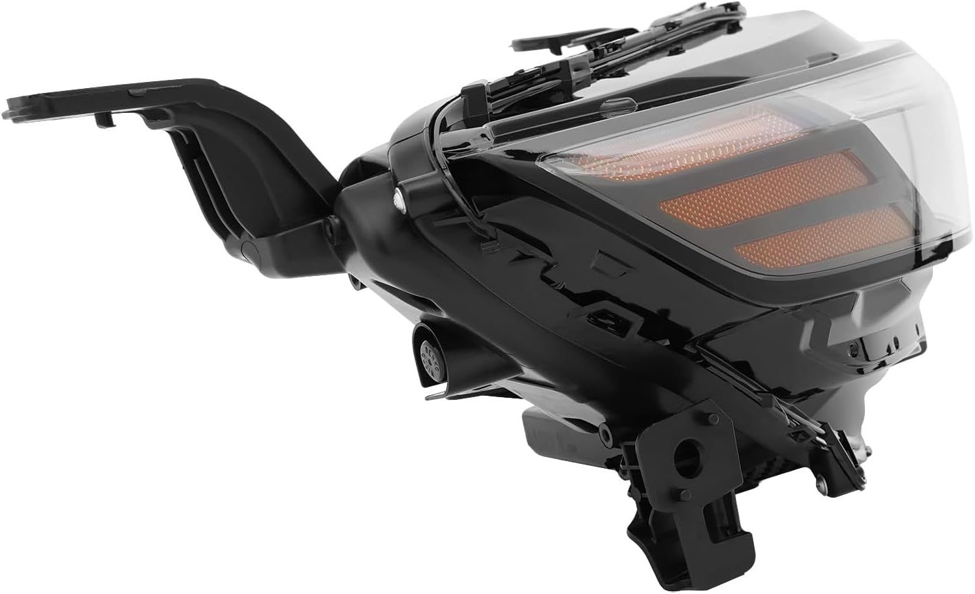 Headlight Assembly for 2023 2024 2025 Honda Accord, LED DRL Headlamp (Non-AFS), Black Housing, 3315030AA01, HO2502213 (Right Passenger Side)