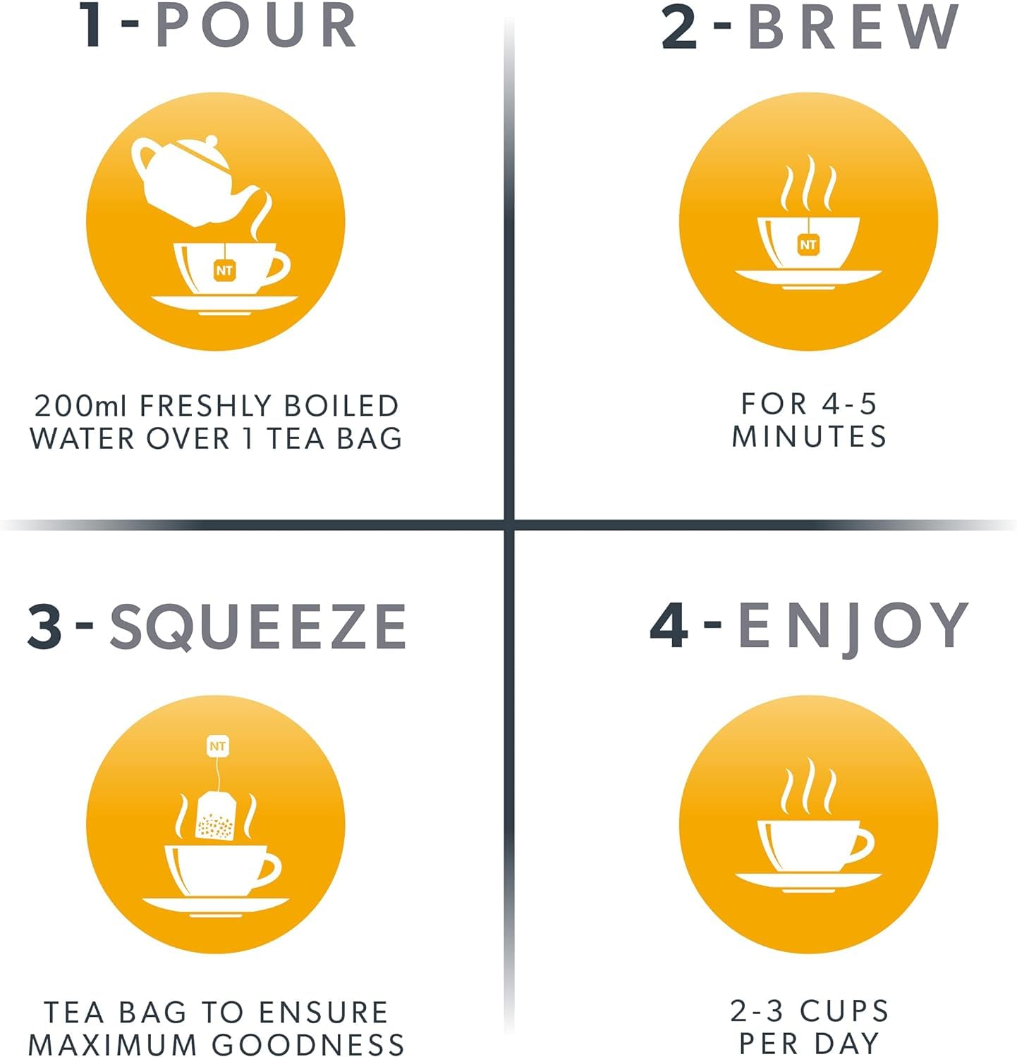 NutraTea Tisana Zenzero e Citronella - Gluten Free, Con 2 Grammi di Ingredienti Attivi - 20 Bustine Riutilizzabili