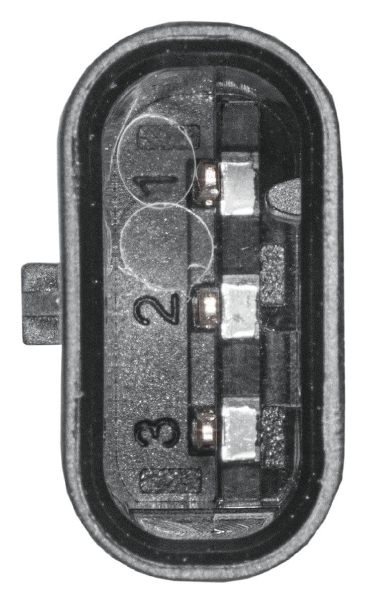 HELLA 6PX 358 141-081 Sensor, auxiliar de aparcamiento - en forma de ángulo - 3polos - enchufado - barnizable - con anillod e sujeción