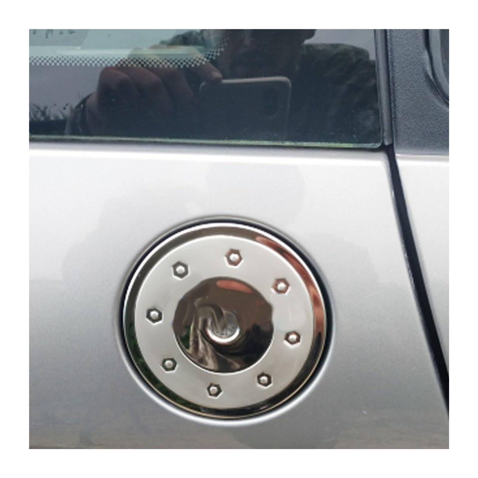 Bouchon de porte d'essence Bouchon De Réservoir De Carburant Couvercle De Boîte À Gaz Accessoires De Style De Voiture Pour Peu&geot 206 207 Pour C2