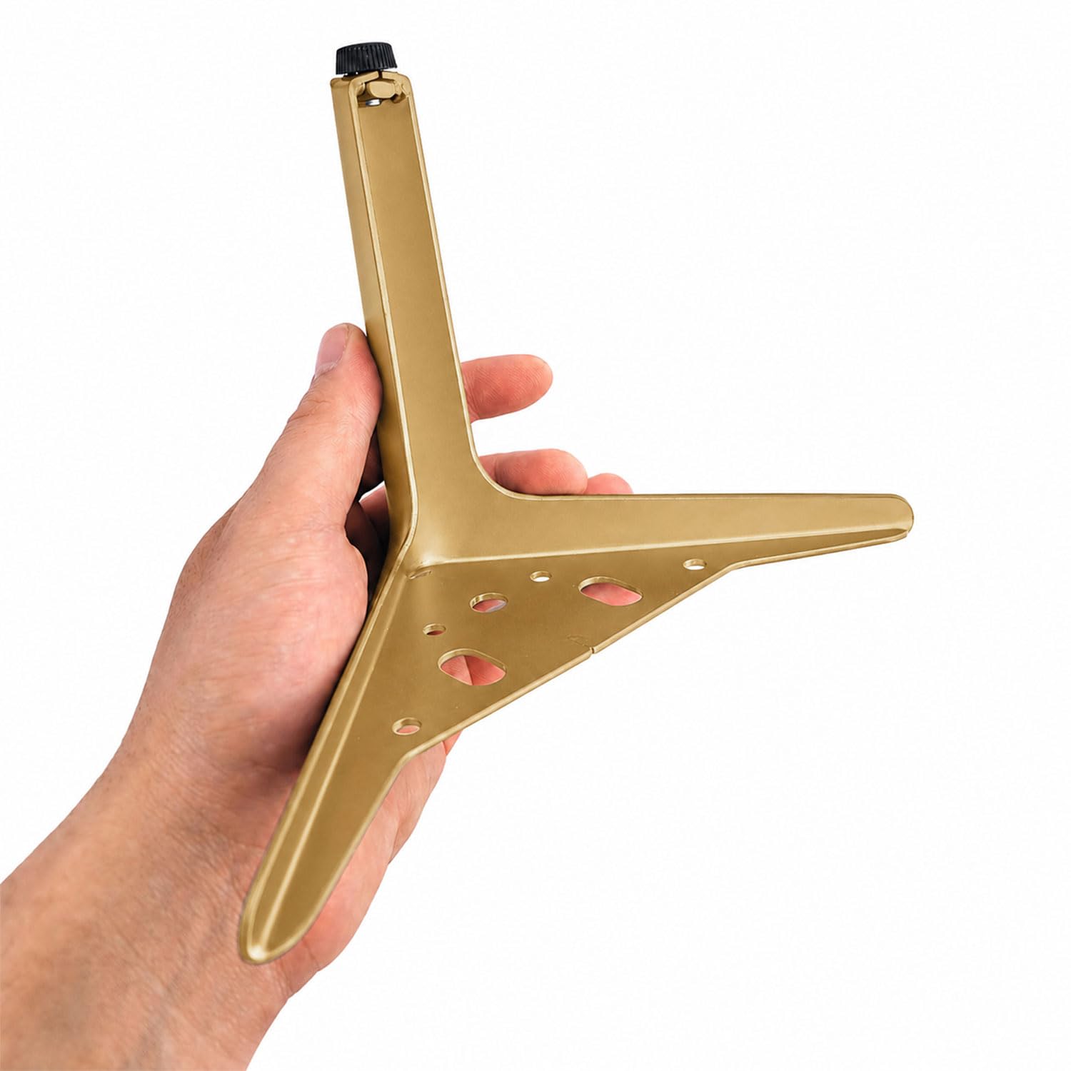 AYDOS 15 Cm Mat Altın Metal Mobilya Ayağı 1 Adet Dayanıklı Modern Tasarım Sehpa Dolap Koltuk Ayağı