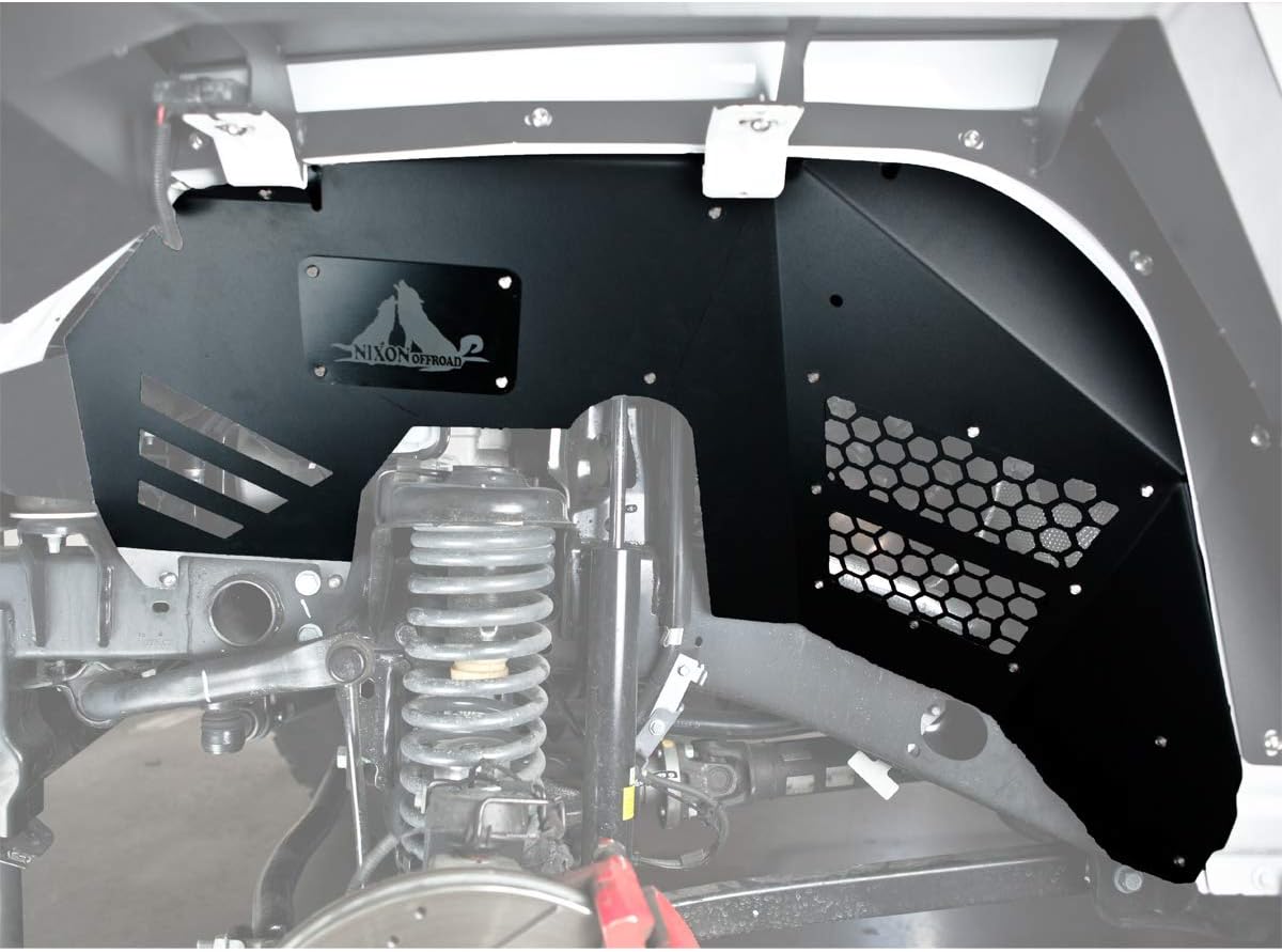 ROXX Inner Fender Liners Flares fit for Jeep Wrangler JL 2018-2026 (Front Inner Fender)