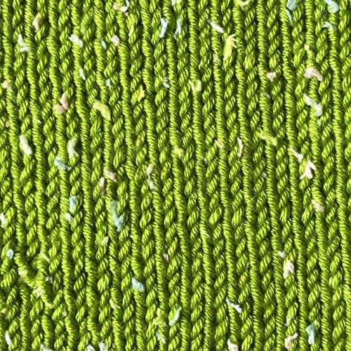 Image of Tweed Twinkles Soft Baby Yarn for Crocheting, 8-Pack (696Yds / 400G), Free Patterns - Acrylic Baby Blanket Knitting Yarn with Flecks - Size 3 DK Light Worsted Weight - Kiwi Green