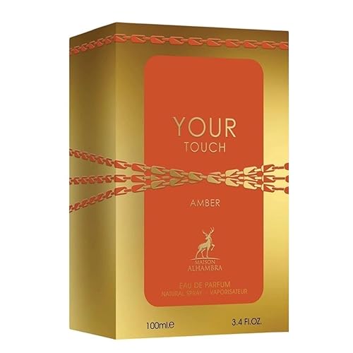 Vista 6 de Lattafa Maison Alhambra Your Touch Eau de Parfum en espray para hombre, 3.4 onzas