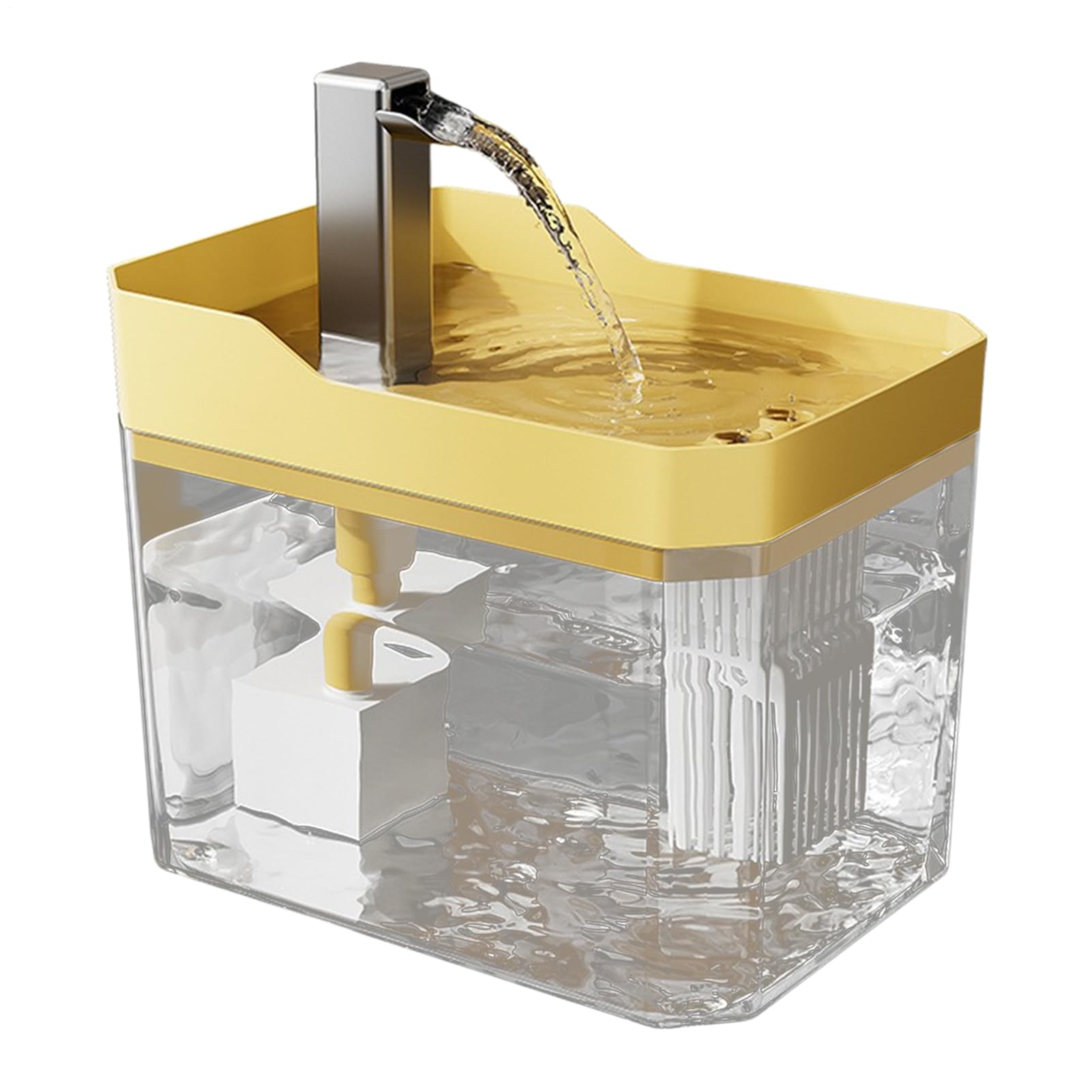 Fontaine d'eau pour chats et chiens : distributeur automatique grand format multi-animaux