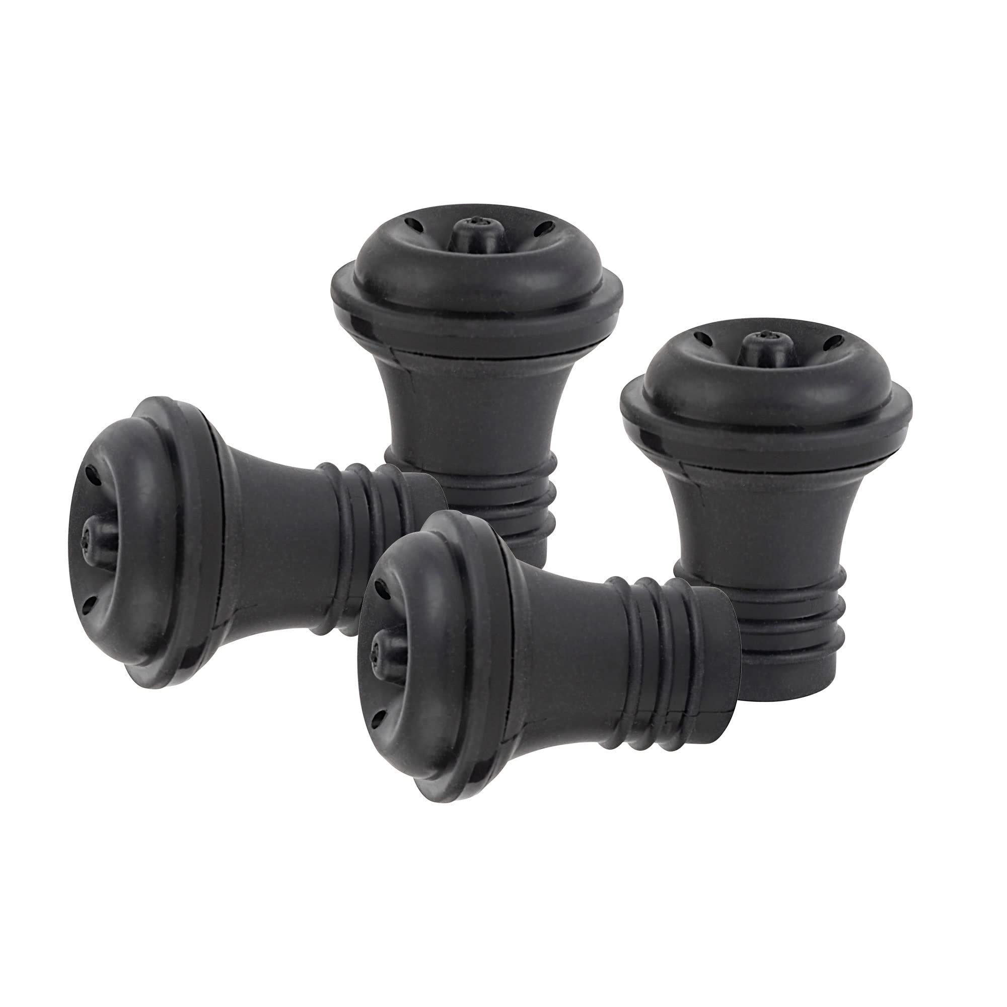 JATA HOGAR HVIN2215 Wine Stopper - Set of 4 Silicone Vacuum Stopper - Reusable - Airtight Seal - Keeps Wine Quality Longer