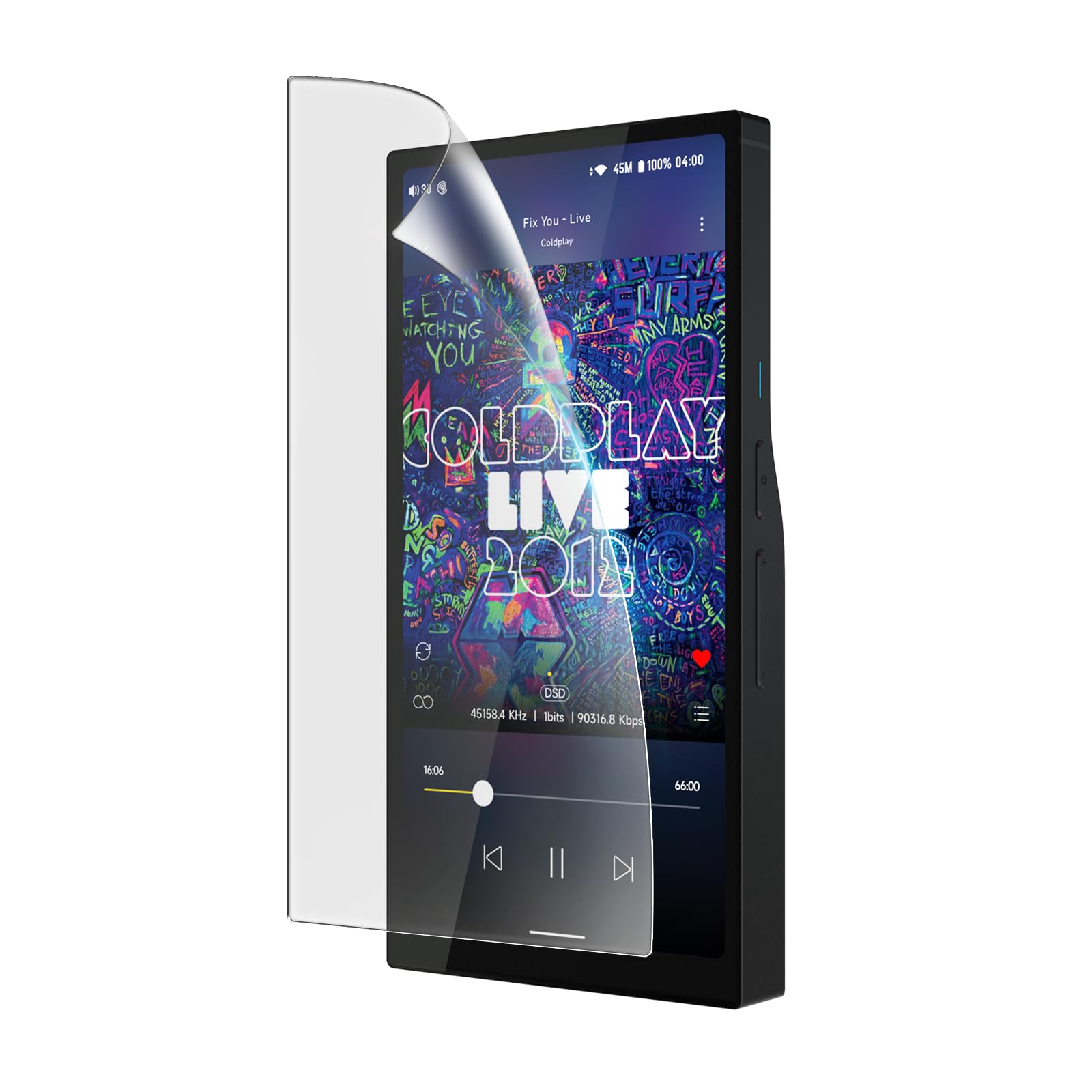 HiBy R6 PROII Digital audio Player Screen Protector Original Soft Film*5