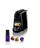 Nespresso De’Longhi Essenza Mini Kaffeekapselmaschine schwarz...