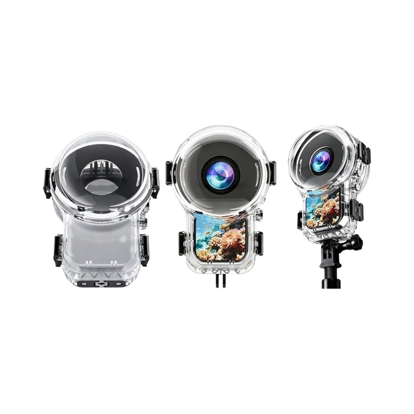 Funda impermeable invisible para Insta360 X6 60m antivaho