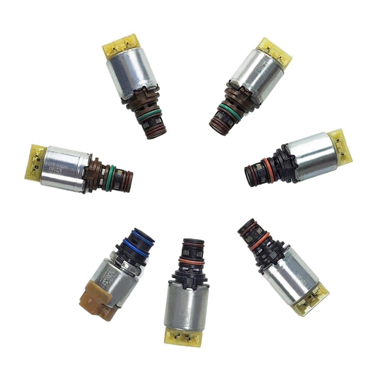 Xjedftozd One Color 6R80 Automatic Transmission 7Pcs Valve Body Solenoid For F-150 2011-2017
