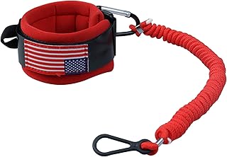 8M0092850 Boat Kill Switch Lanyard with Wrist Strap(USA Flag) Compatible with Mercruiser Marine Emergency Tether