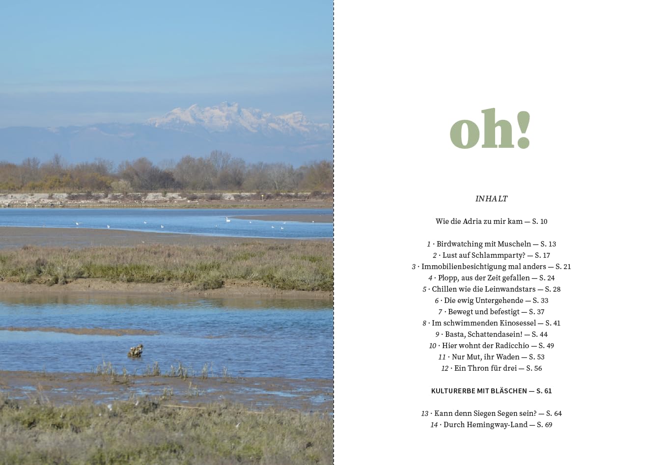 Oh! Italiens Obere Adria (Oh! Das Reiselesebuch)