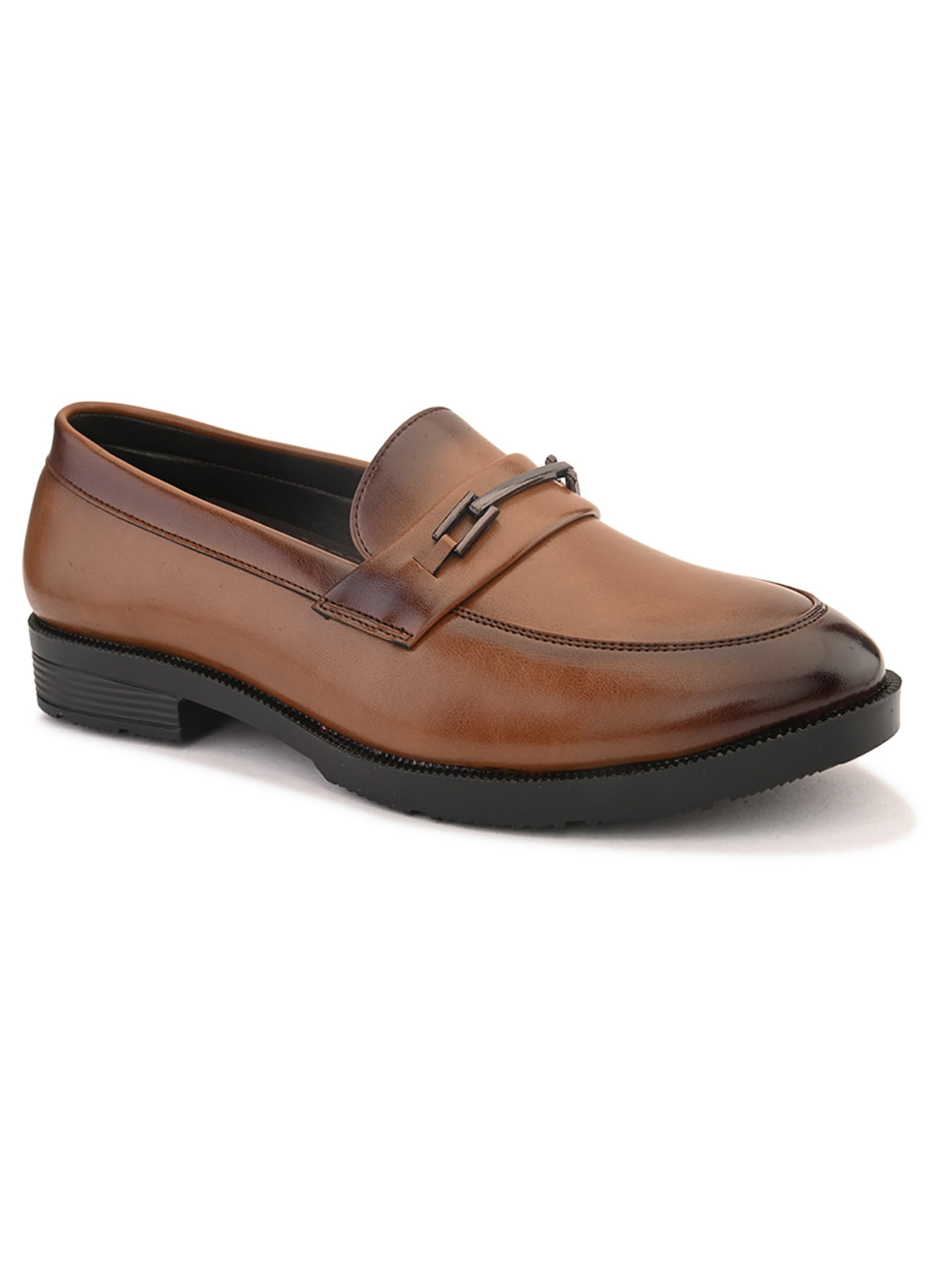 Mens Loafers Formal Slipon Loafers with Metal Accent for Party & Formal Occasion-image-16