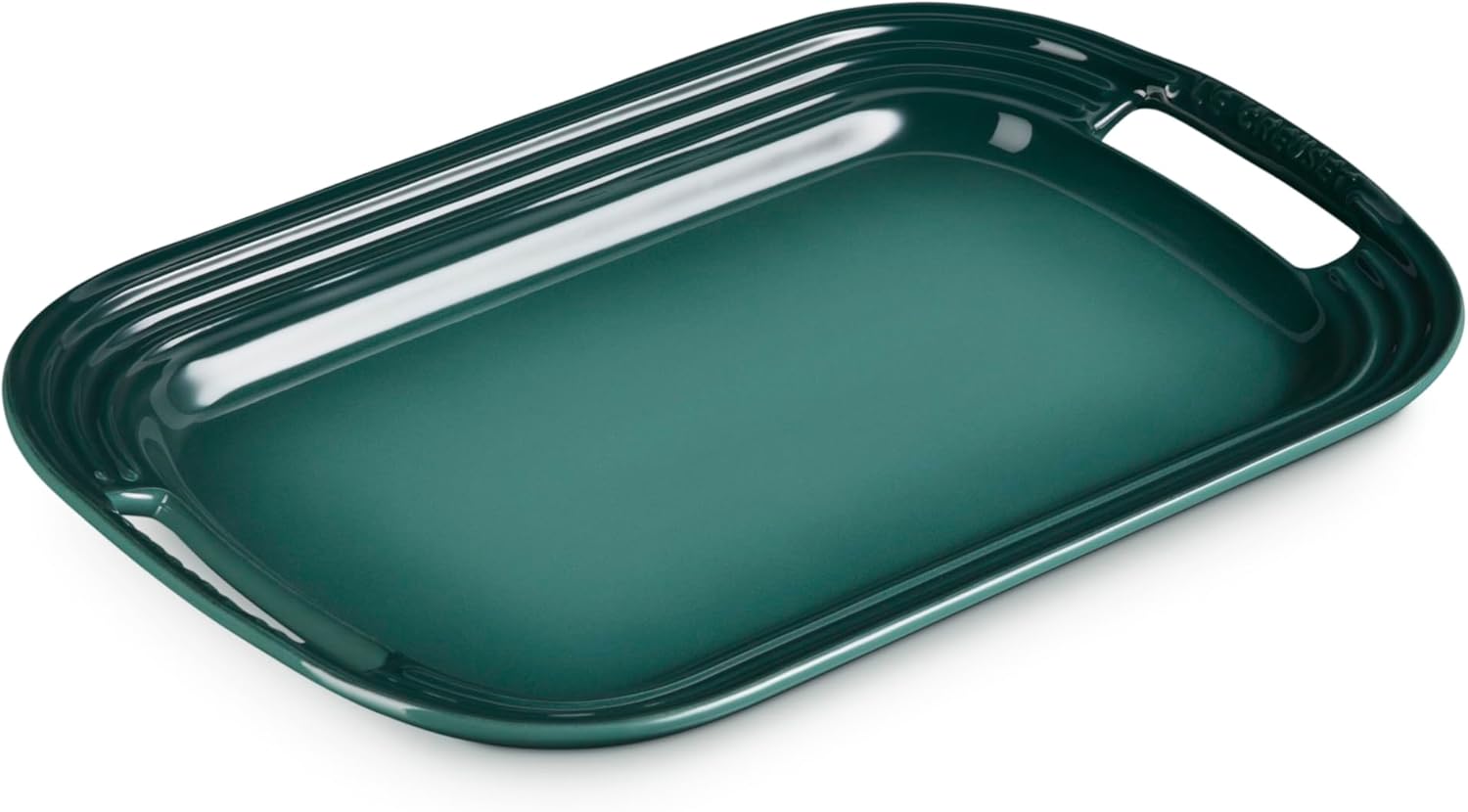 Le Creuset Stoneware Serving Platter, 14 in., Artichaut