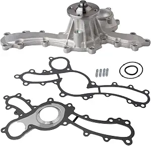 AUQDD AW6037 Water Pump Kit with Gasket for 4.0L V6 Toyota Tacoma/Tundra/4Runner/FJ Cruiser