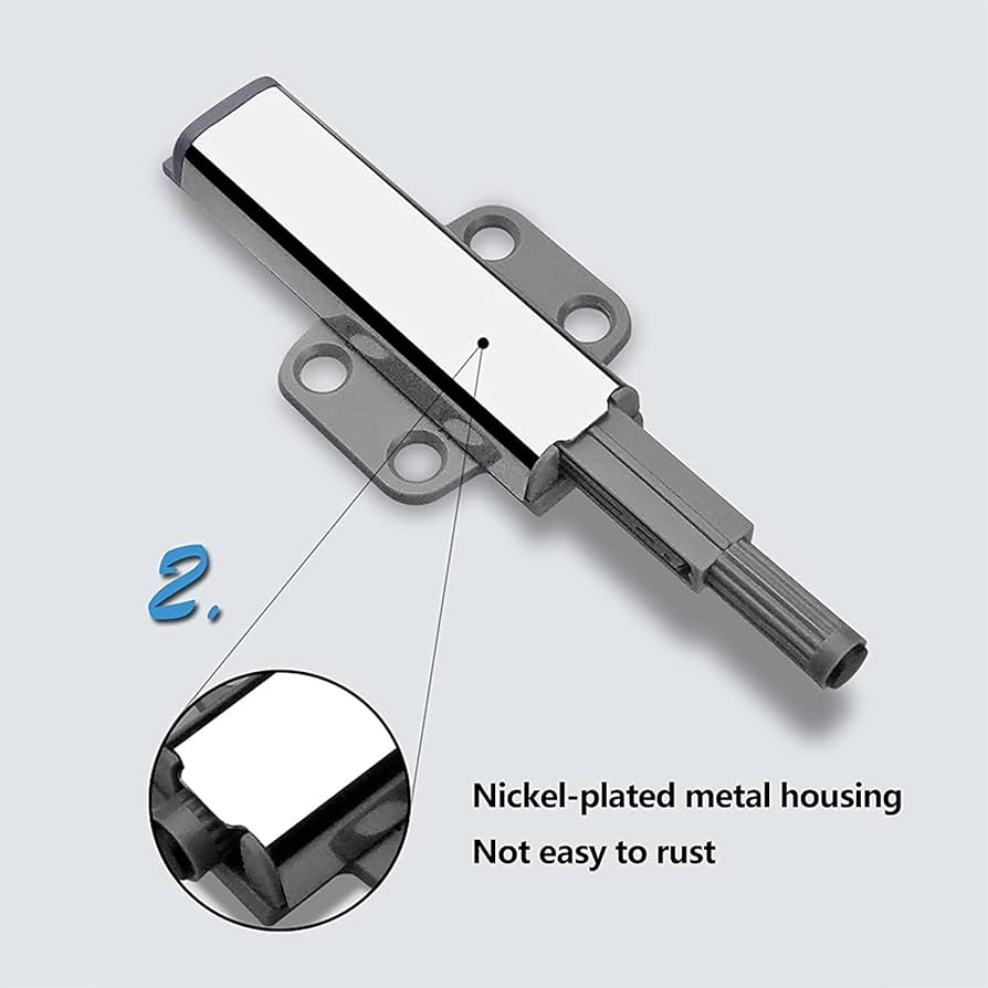 Amazon.co.jp: プッシュラッチ、ソフトクローズダンパー、 磁気