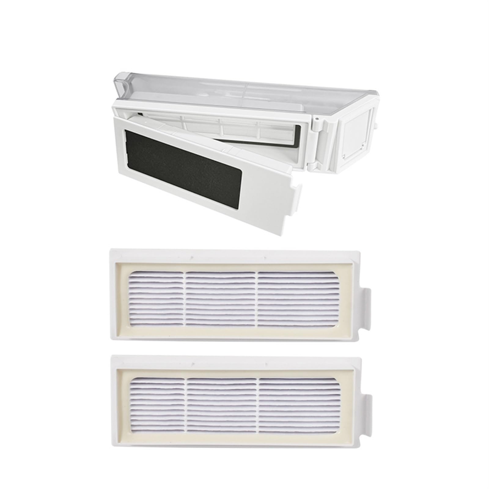 Dust Box With Filter, for, for Ecovacs, Deebot T20 PRO /T20 MAX/ T20 PRO PLUS/ T20 MAX PLUS Vacuum Cleaner Dust Collecting Box Parts Car Vacuum Dust Container(3pcs)