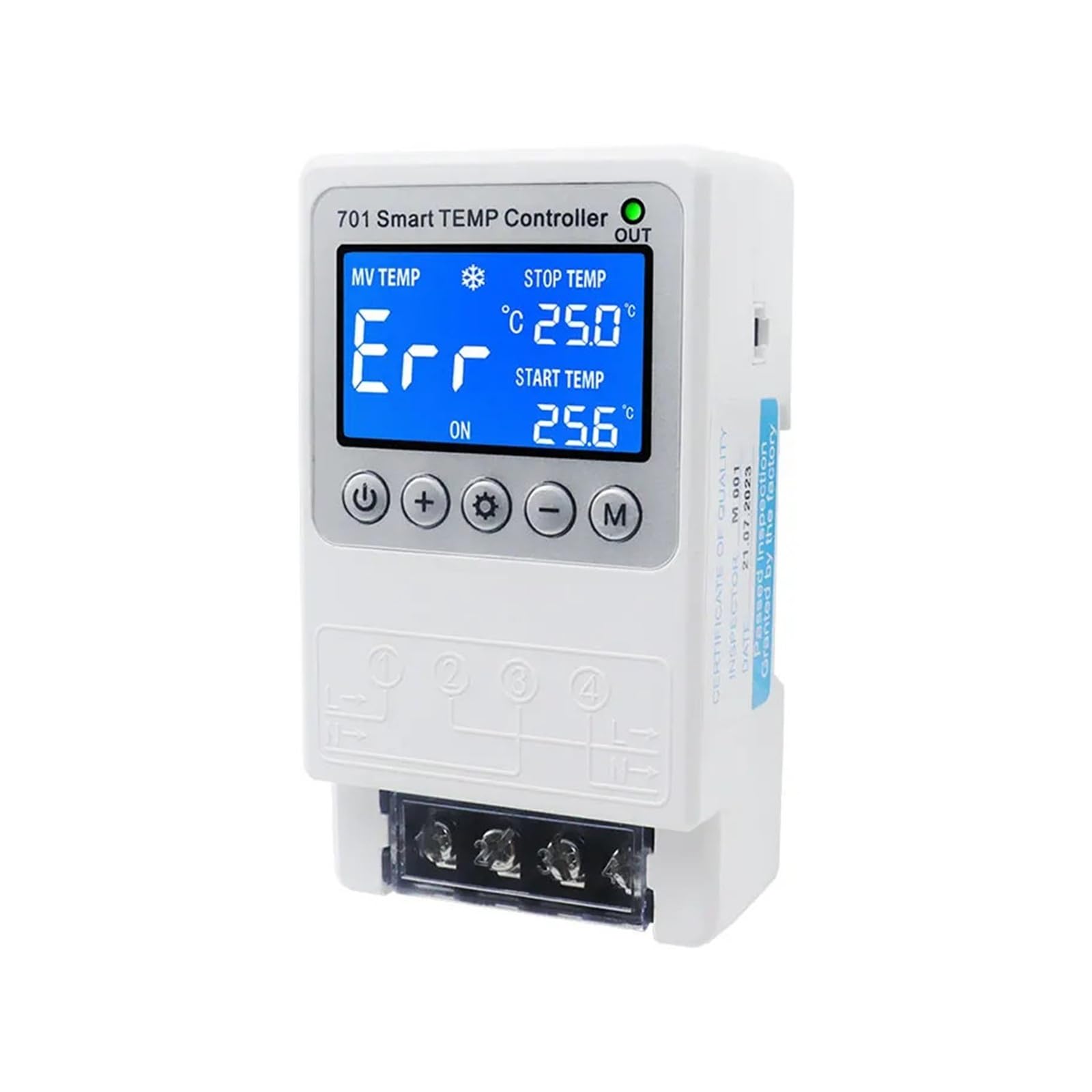 temperaturregler 701 Temperaturregler Konstante Thermostatsteuerung Zeitsteuerung Schalterzyklussteuerung Mehrere Sensorköpfe optional(1)