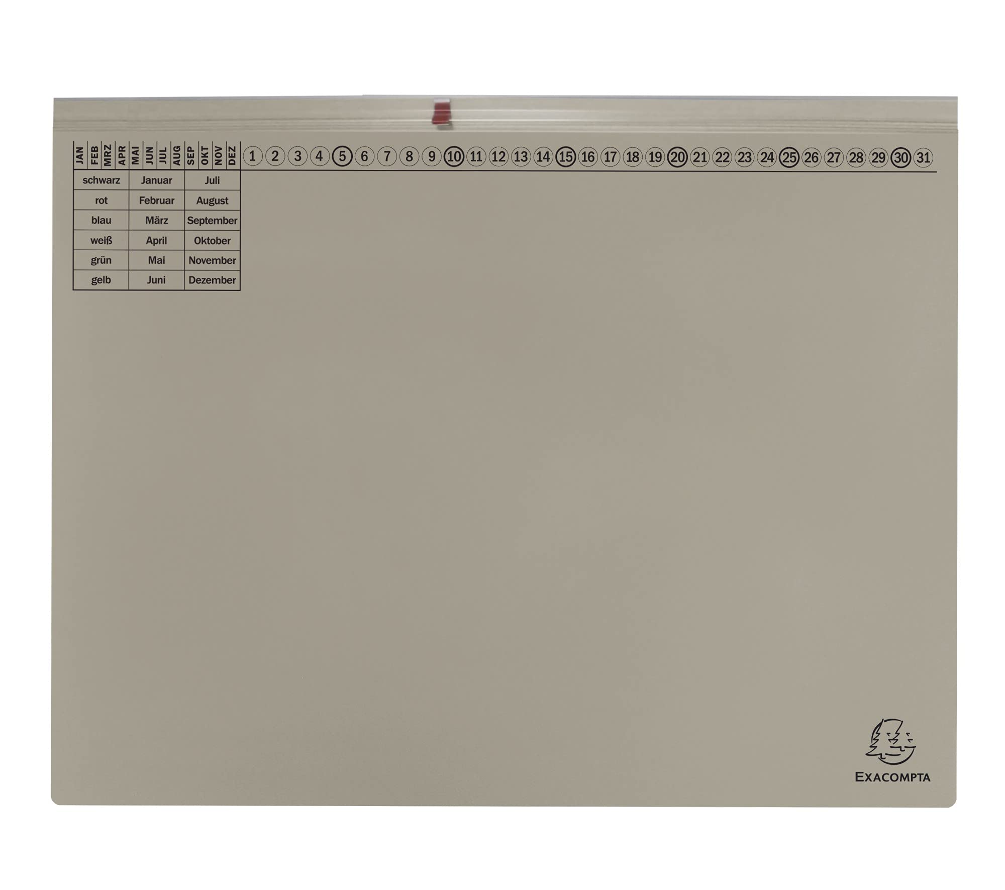 Exacompta 370410B - Cartelle sospese Exaflex Premium, confezione da 25