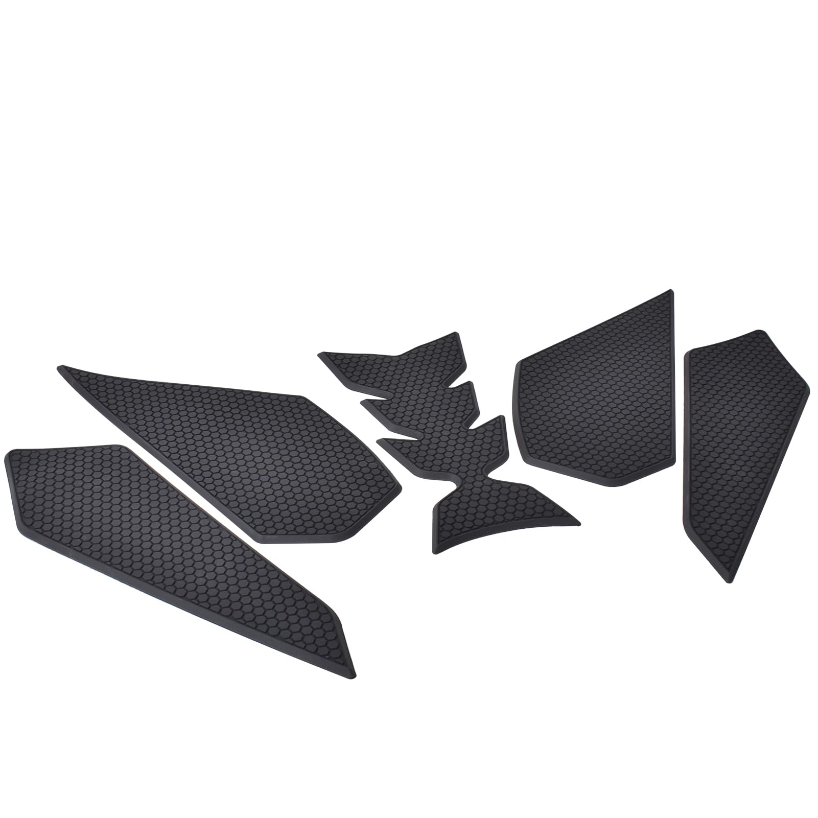 Motorrad-Tankpads, Schutzaufkleber, passend für Ninja ZX4RR ZX4R ZX 4RR ZX-4R 2023 2024, Tankgriff-Seitenaufkleber, Anti-Rutsch